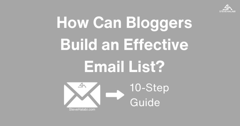 How to Build an Effective Email List for Your Blog