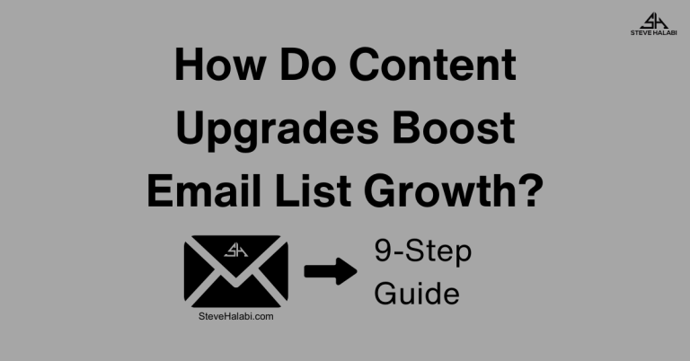 Content Upgrades – Supercharging Your Email List Growth